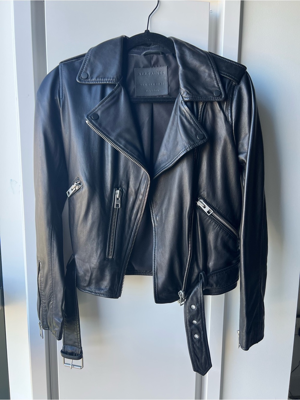 All Saints - Balfern Leather Biker Jacket